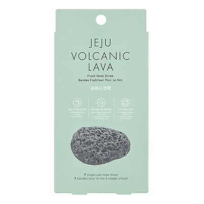 The Face Shop Jeju Volcanic Lava Fresh Nose Strips 1's - Masks & Peels