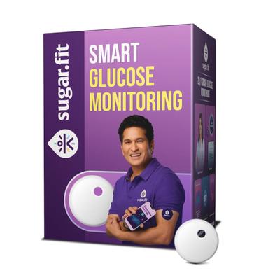 SugarFit Smart Continous Glucose Monitoring System Sensor Device 1's - Continous Glucose Monitoring Sensors