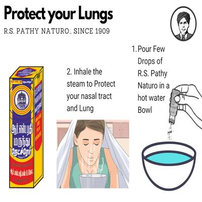 RS Pathy Marunthu Naturo Pain Relief Drops 20 ml - Pain Relief (Ayush)
