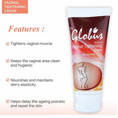 Globus Naturals Vaginal Tightening Cream 60 gm - Creams/Oils/Lotions