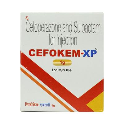 Cefokem XP 1gm Injection 1's - Bacterial Infections-Cep