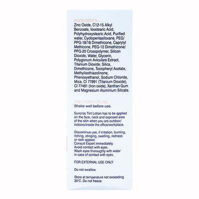Suncros Tint SPF 50+ Lotion 48ml - Sunscreen Preparations-Emo