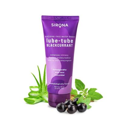 Sirona Glycerine Free Blackcurrent Lubricant Gel for Men & Women 50 ml - Gels