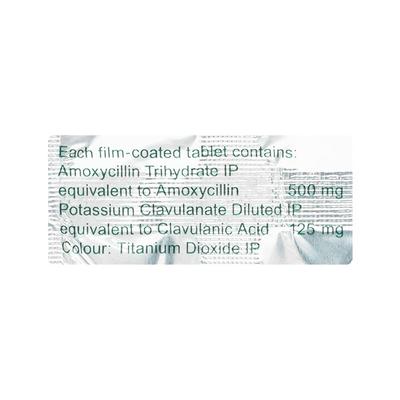 Augmentin 625 DUO Tablet 10'S - Bacterial Infections-Pen