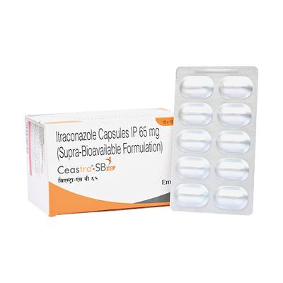 CEASTRA SB 65 Capsule 10's - Fungal Infections-Anf