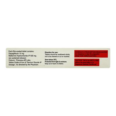 DAJIO M 500 Tablet 10's - Diabetes-Ant