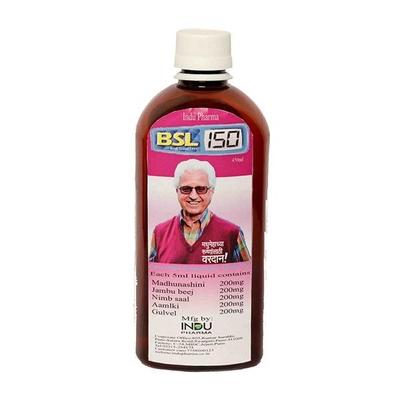 Inducare BSL 150 Syrup 450 ml - Diabetes Care (Ayush)
