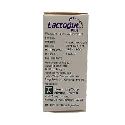Lactogut Kidz Orange Flavour Sachet 1gm - Diarrhoea-Ant