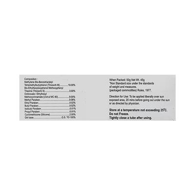 SUNCLIP SUNSCREEN SPF 40 Gel 50gm - Sunscreen Preparations-Emo