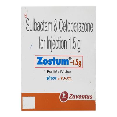 Zostum 1.5gm Injection 1's - Bacterial Infections-Cep
