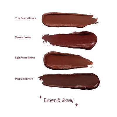 Gush Beauty Palak Tiwari - Super Stack- Brown & Lovely 4-In-1 Liquid Lipstick 8.4ml - Liquid Lipsticks