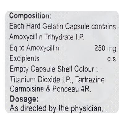 LABMOX 250 Capsule 10's - Bacterial Infections-Pen