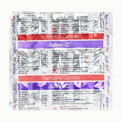 Softeron Z Capsule 15'S - Supplements-Vam
