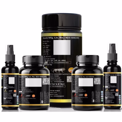 Zenius Xtra Power Gold Powder 100 gm + Xtra Power Gold Intimate Gel 50 ml + Xtra Power Gold Capsule (Night) 30's + Xtra Power Gold Capsule (Morning) 30's + Xtra Power Gold Booster Oil 50 ml 1's - Other Supplements