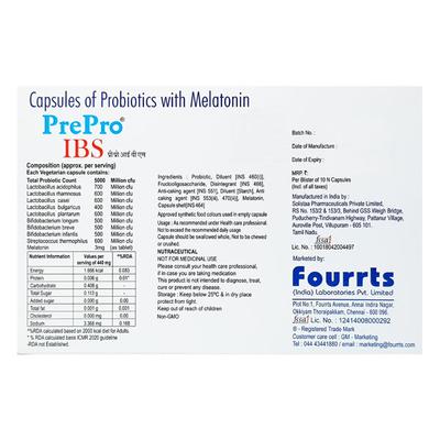 PRE Pro Ibs Capsule 10'S - Supplements-Sup