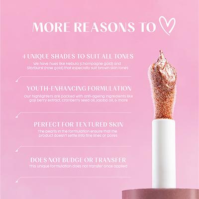 House Of Makeup Starry Night Pearly Glow Liquid Highlighter - Moonlight 6 ml - Highlighters & Illuminators