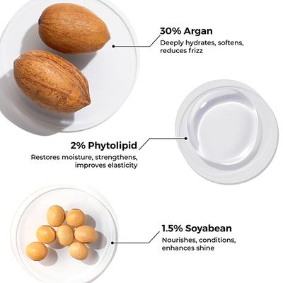 Brillare Argan & Phytolipid Oil Shots For Dry, Frizzy Hair 48 Ml - Hair Oils