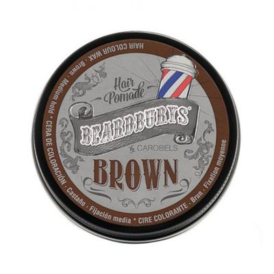 Beardburys Color Hair Wax Brown 100 ml - Crème