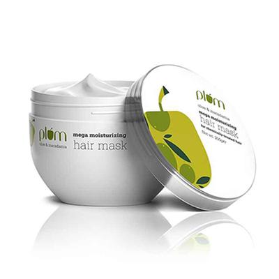 Plum Olive & Macadamia Mega Moisturizing Hair Mask 250 gm - Hair Treatment