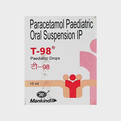 T98 100mg Paediatric Drops 15ml - Fever-Non