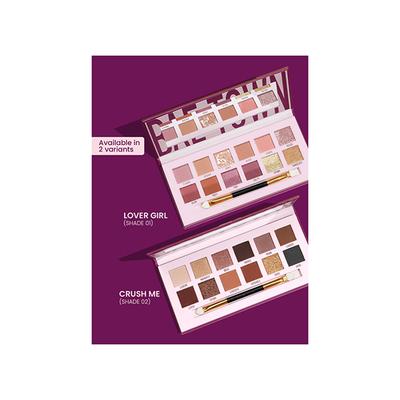 Swiss Beauty Eyeshadow Palatte - Crush Me 100 gm - Eye Shadow Palettes