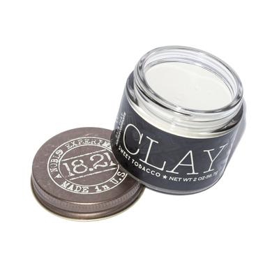18.21 Man Made Hair Clay Sweet Tobacco 56.7gm - Clays & Mousses