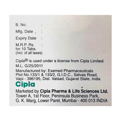 BILACIP 40 Tablet 10's - Allergies-Ant