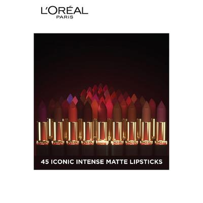 L'Oreal Paris Color Riche Moist Matte Lipstick, 273 Plum Melody 3.7 Gm - Lipsticks