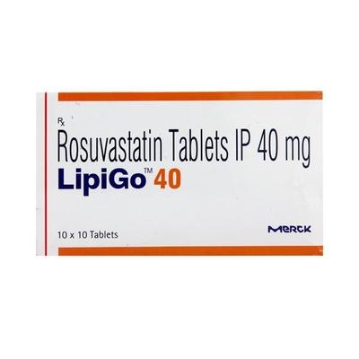 Lipigo 40mg Tablet 10'S - High Cholesterol-Dys