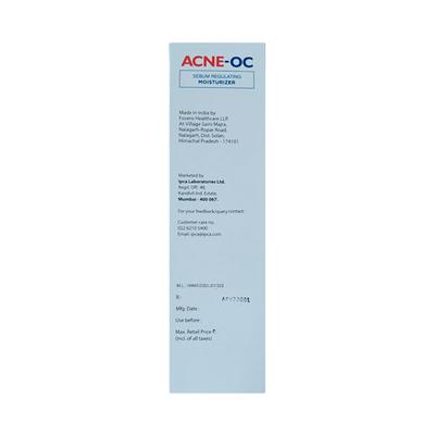 ACNE OC SEBUM REGULATING Moisturiser 75gm - Dry Skin-Emo