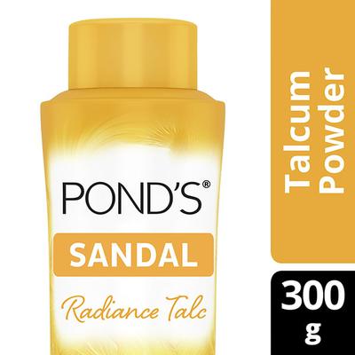 Pond's Sandal Radiance Talcum Powder, Natural Sunscreen 300 gm - Body Sunscreen