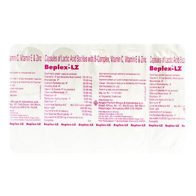 Beplex LZ Capsule 10'S - Supplements-Vbc