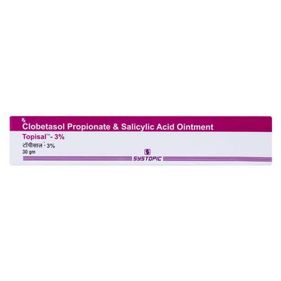 Topisal 3% Ointment 30gm - Skin Infections-Toc