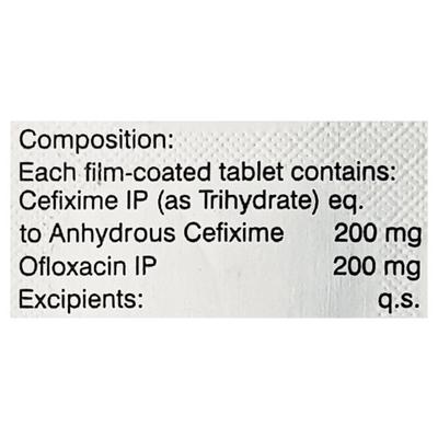 Omcef 200mg Tablet 10'S - Bacterial Infections-Cep