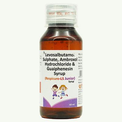 Respicure LS Junior Syrup 60ml - Cough And Cold-Cou