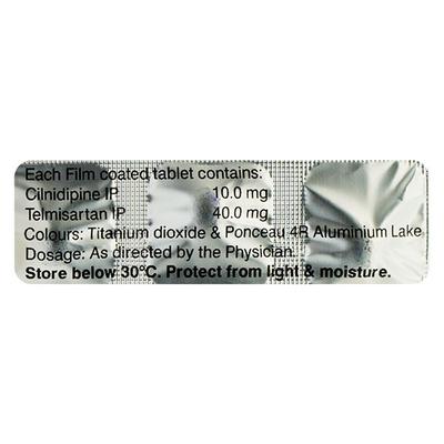 DILNIP T 40 Tablet 15's - Hypertension-Ang