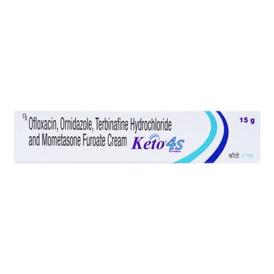 Keto 4S Cream 15gm - Fungal Infections-Taa