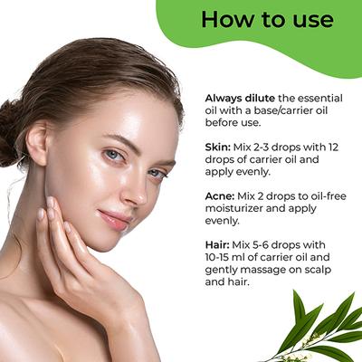Pilgrim Tea Tree Essential Oil 10 ml - Essential Oils