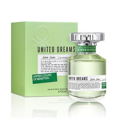 United Colors Of Benetton United Dreams Live Free Eau De Toilette 50 ml - Perfumes (Edt/Edp)