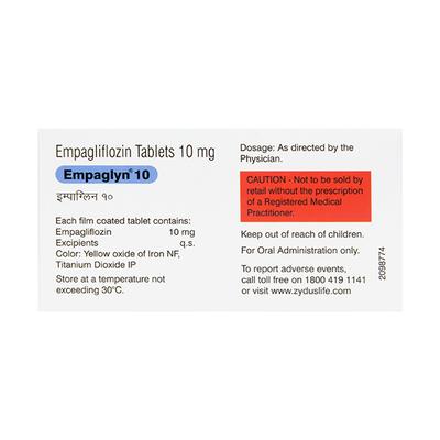 EMPAGLYN 10 Tablet 10's - Diabetes-Ant