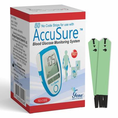 AccuSure Fora Blood Glucose Test Strips 50's - Blood Glucose Monitors/Test Strips