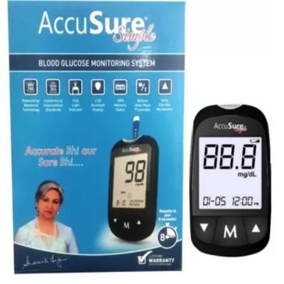 AccuSure Simple Glucose Meter Only - Blood Glucose Monitors/Test Strips