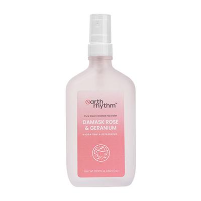 Earth Rhythm Damask Rose & Geranium Face Mist 20 ml - Face Mists