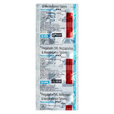 NUROMARK PNT Tablet 10's - Neuropathic Pain-Dru