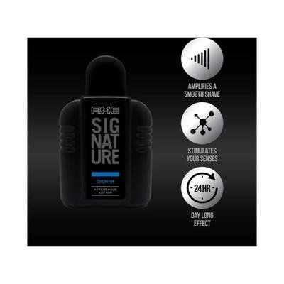 Axe Signature Denim After Shave Lotion 100 ml - Pre & Post Shaves