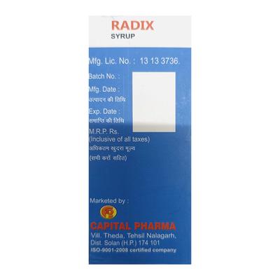 RADIX Syrup 100ml - Ulcer/Reflux/Flatulence-Aaa
