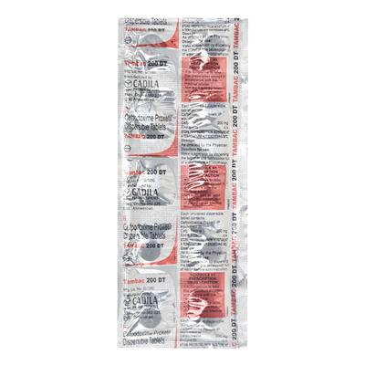 Tambac DT 200mg Tablet 10'S - Bacterial Infections-Cep