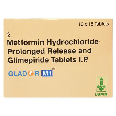 Glador M1 Tablet 15'S - Diabetes-Ant