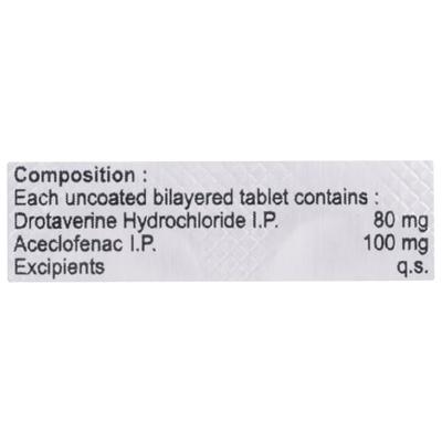 SPASMOBAN 80 Tablet 10's - Pain relief-Nsa