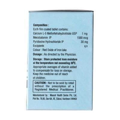 FOL XT Tablet 15's - Iron Supplement/Anaemia-Vma